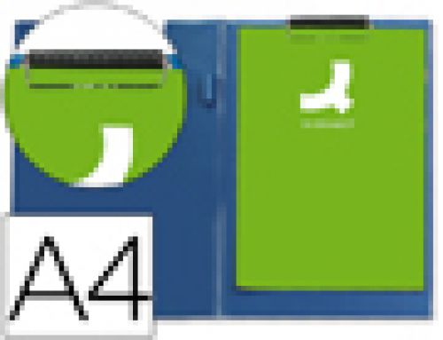 Porta notas q-connect com mola miniclip din a4 azul , Q-connect , 26152 , 5705831013018